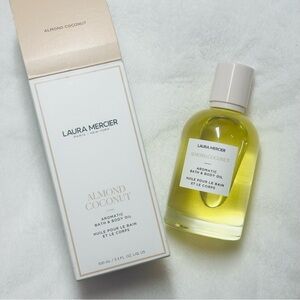 LAURA MERCIER ALMOND COCONUT AROMATIC BATH & BODY OIL - New